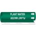 Plant Water Wrap-Around Pipe Markers