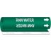 Raw Water Wrap-Around Pipe Markers