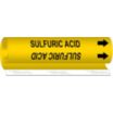 Sulfuric Acid Wrap-Around Pipe Markers
