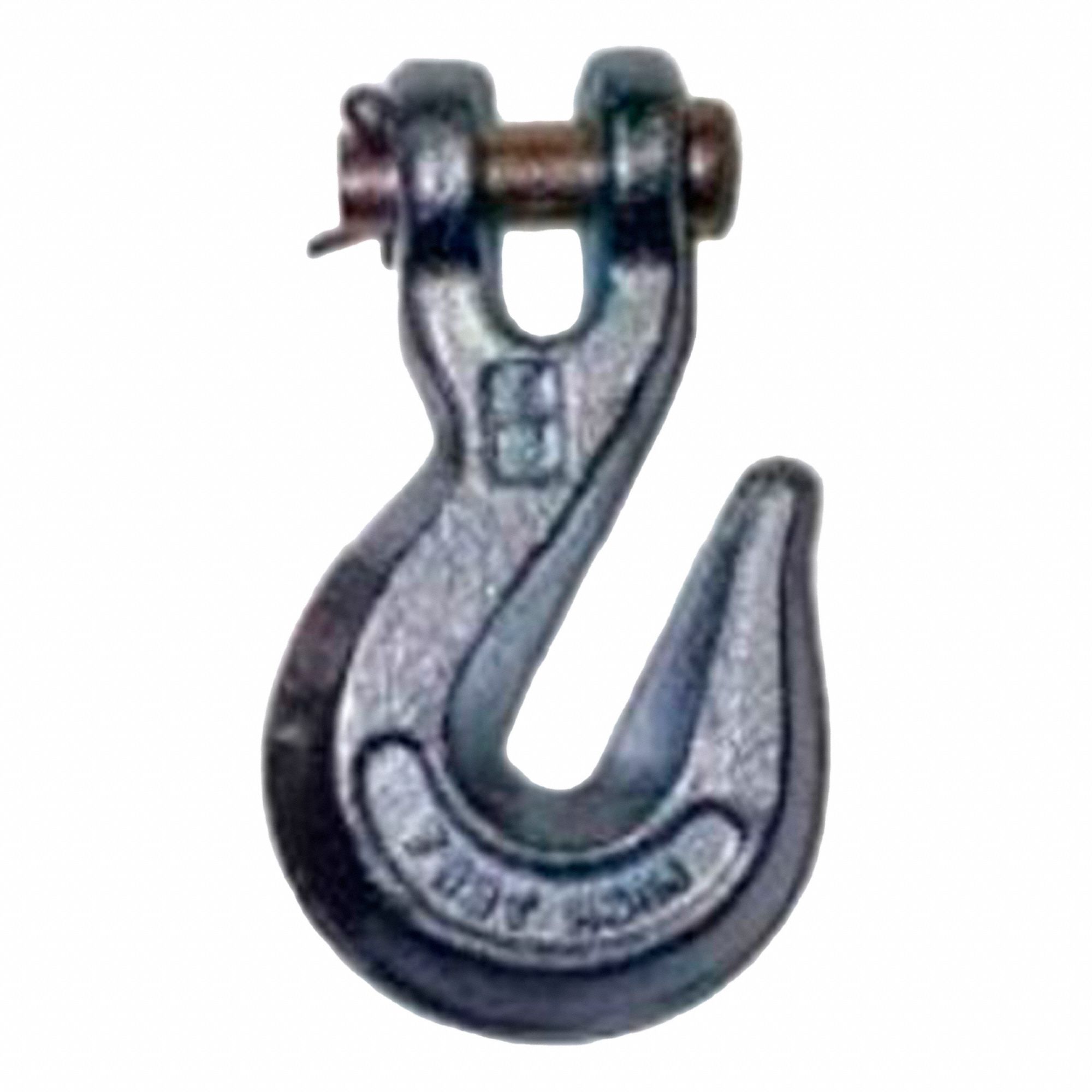 CLEVIS GRAB HOOK, CARBON STEEL, 2,600 LB LOAD LIMIT, GALVANIZED FINISH