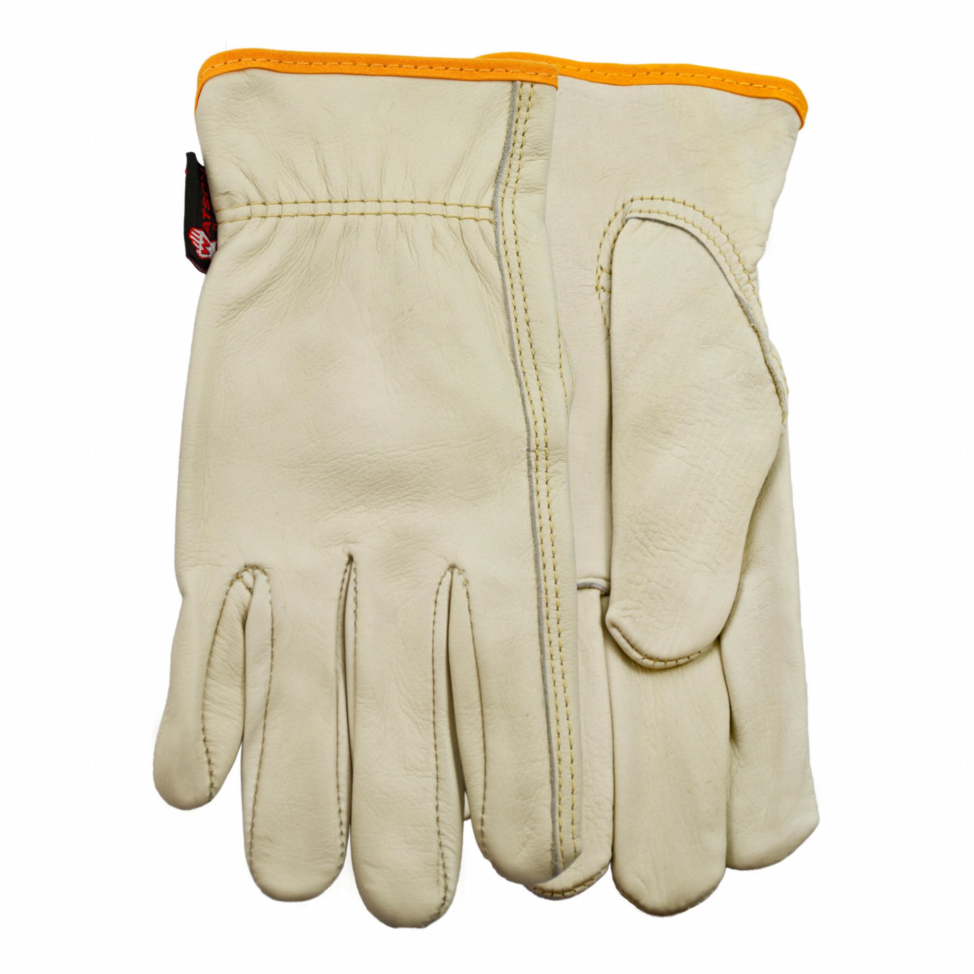 WOMENS MAN HANDLER GLOVE, WING THUMB, SIZE M/8, LEATHER, PAIR