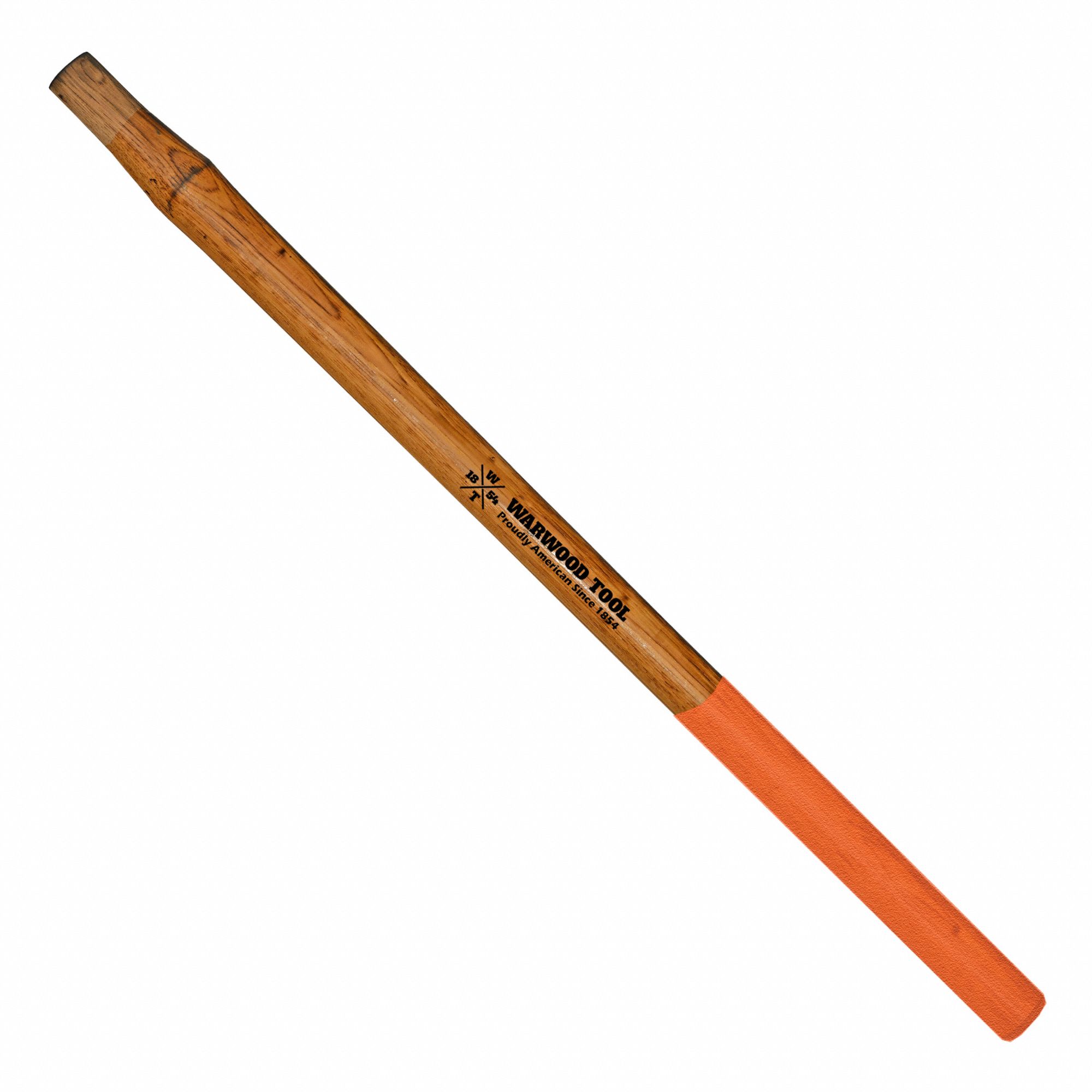 HD HICKORY SAFETY GRIP HANDLE,36IN