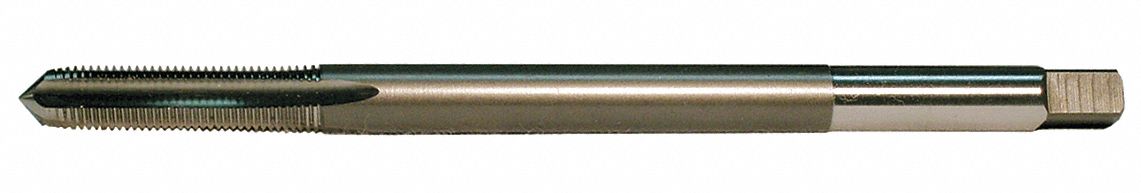 Straight Flute Tap, #8-32, HSS-E