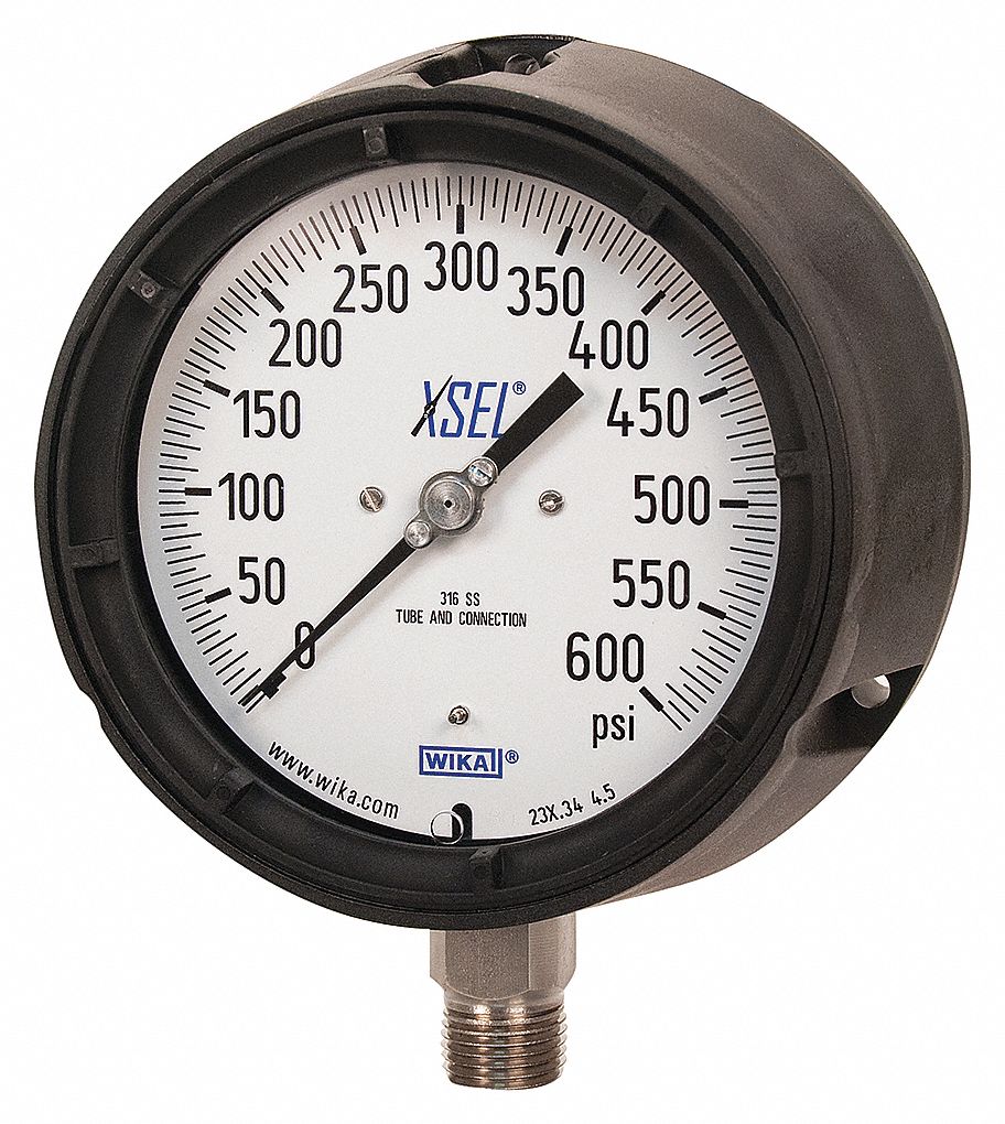 JAUGE 0/60 PSI/KPA 4.5 DIAL 233.34