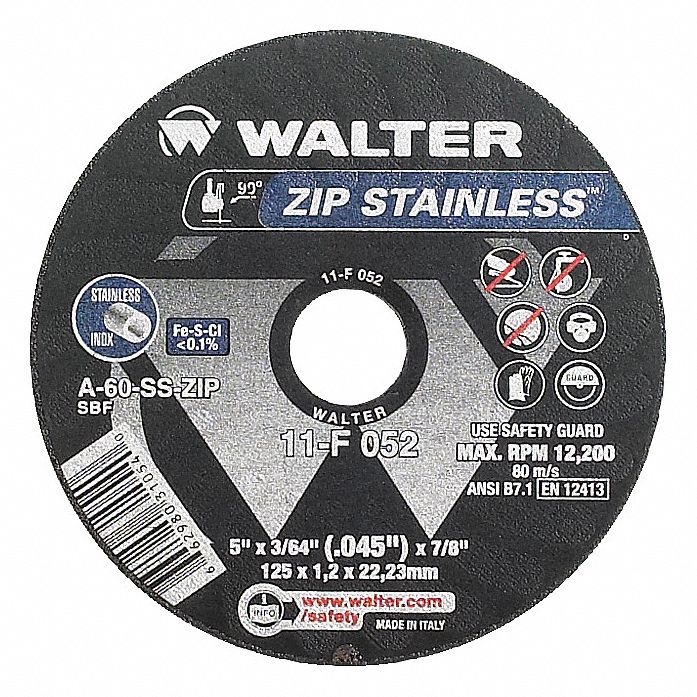 ZIP STAINLESSTYPE1 5"X3/64"X7/8"