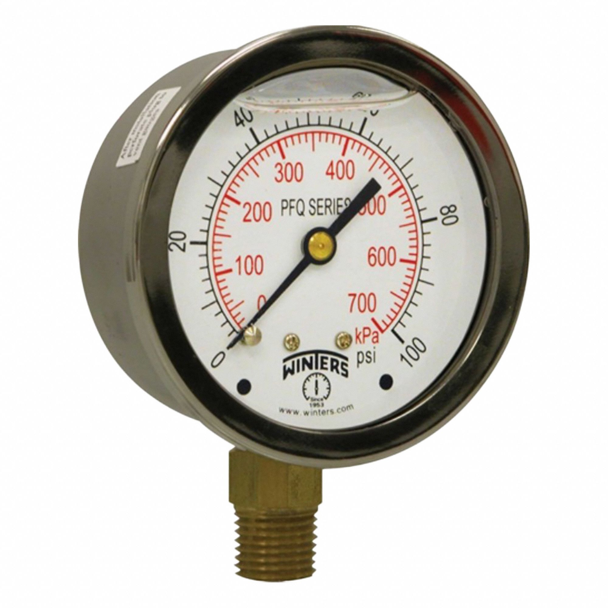 PRESSURE GAUGE, 0 TO 10000 PSI