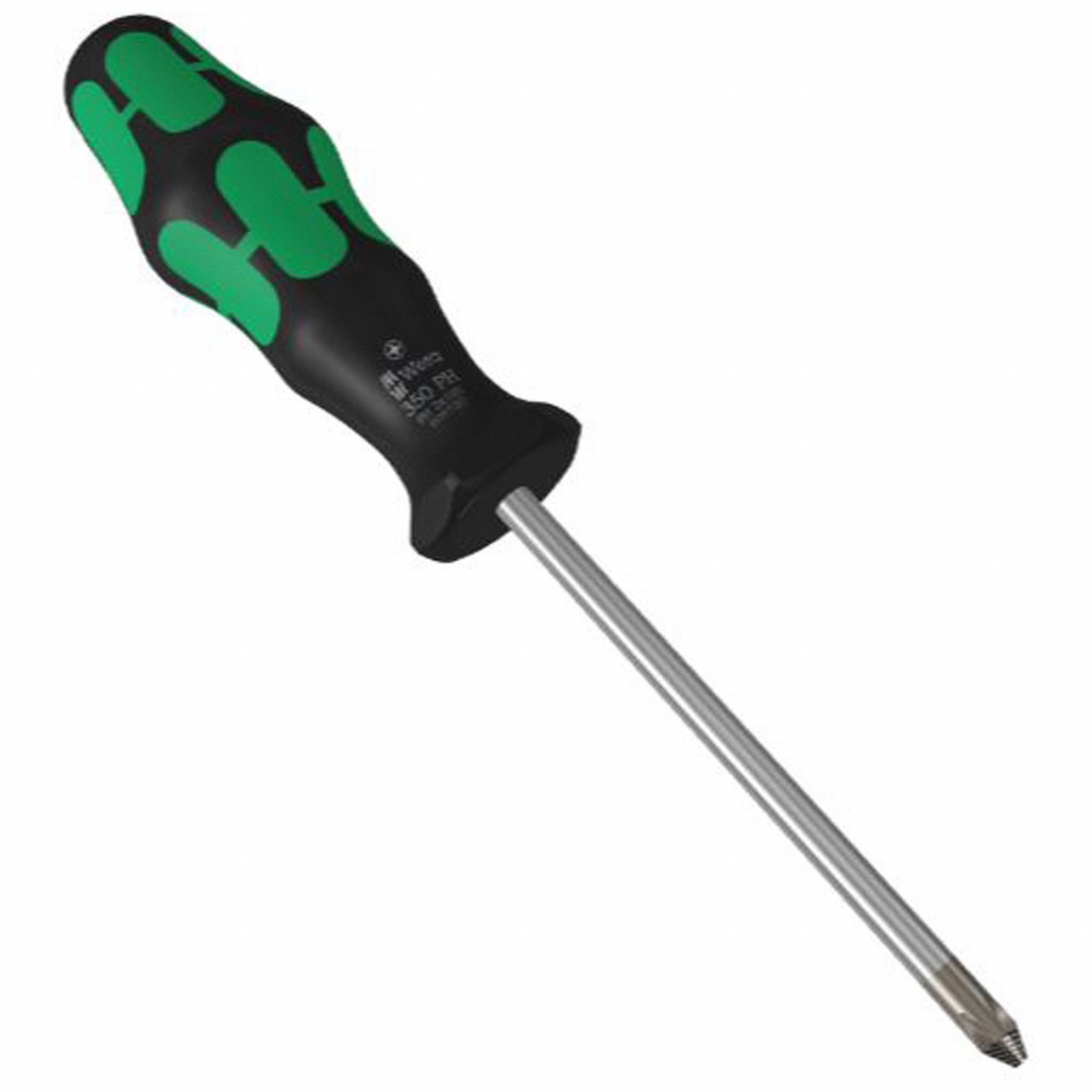 PHILLIPS SCREWDRIVER, NO 1 BLACK POINT TIP, ERGONOMIC, 200 MM ROUND SHANK, 298 MM L