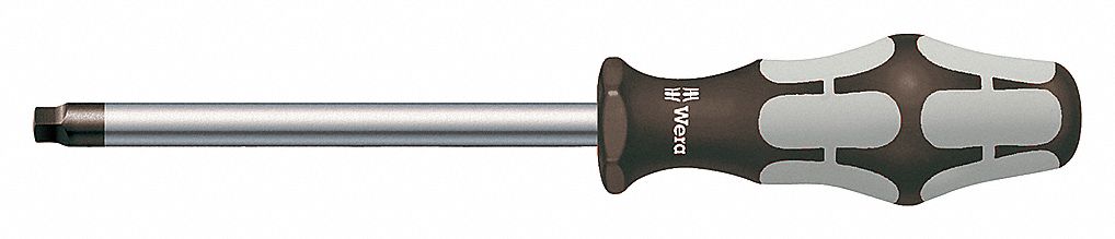 SCREWDRIVER, 112 MM MULTICOMPONENT HANDLE, #3 TIP, NOT INSULATED, CORROSION-RESISTANT, 262 MM L X 8 MM DIA