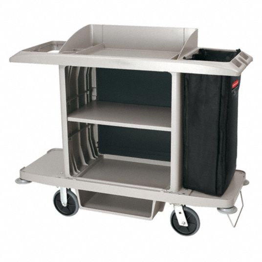 Plastic Housekeeping Cart