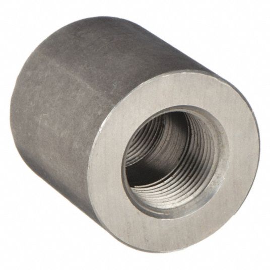 Forged Steel, 3/4 in x 3/4 in Fitting Pipe Size, Coupling - 14J740 ...