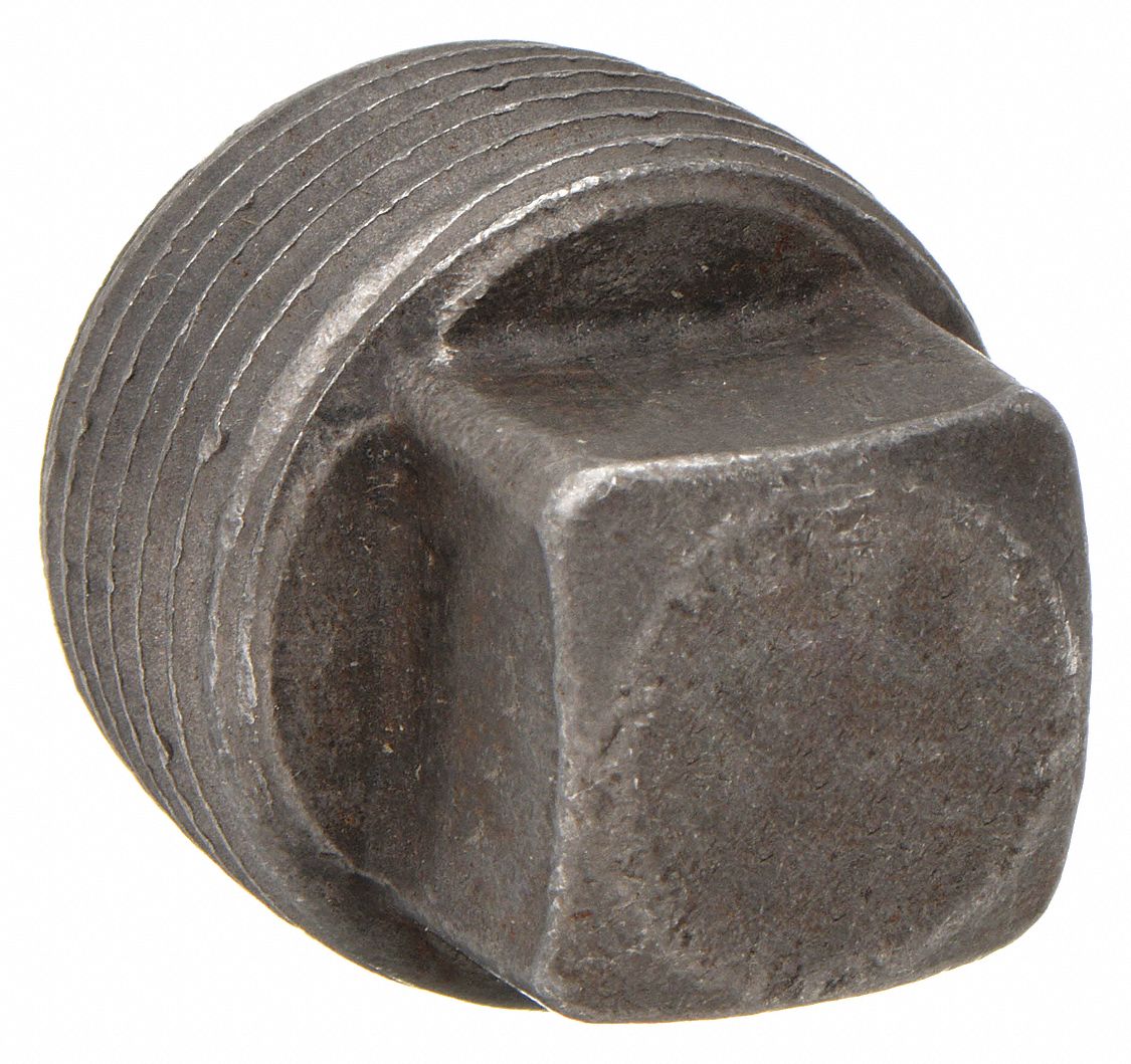 SQUARE HEAD PLUG: FORGED STEEL, 1 IN FITTING PIPE SIZE, MALE NPT, CLASS 6000