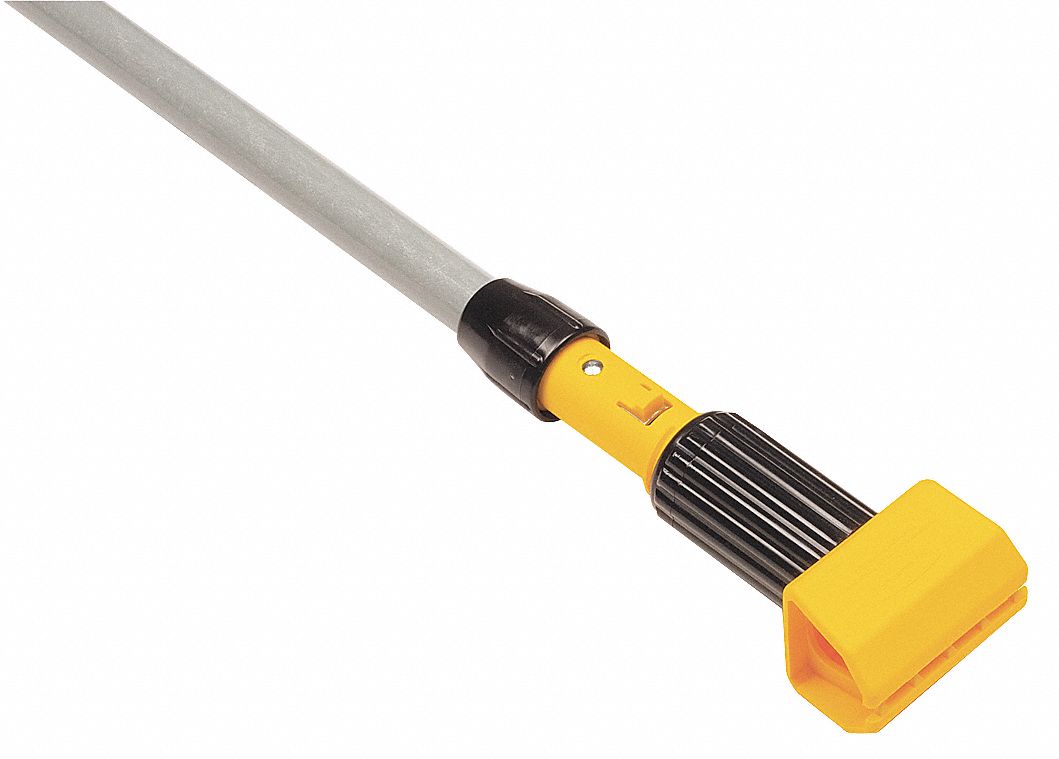 WET MOP HANDLE,54 IN L,GRAY