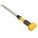 WET MOP HANDLE,54 IN L,GRAY