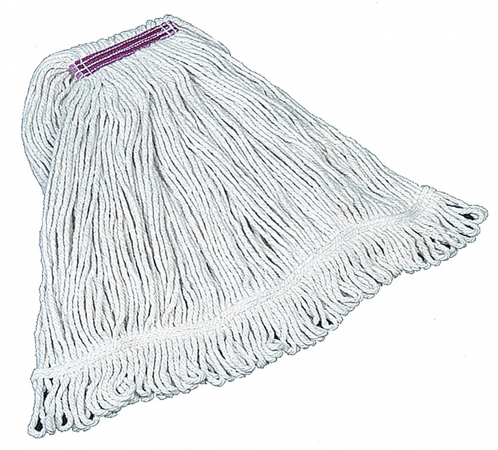 STRING WET MOP,18 OZ.,COTTON,PK6