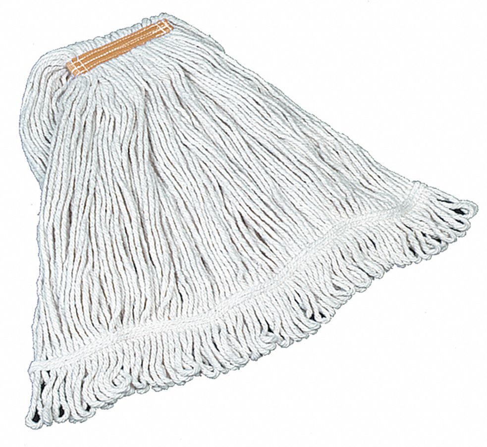 RUBBERMAID COMMERCIAL PRODUCTS, String Mop, Launderable, Wet Mop