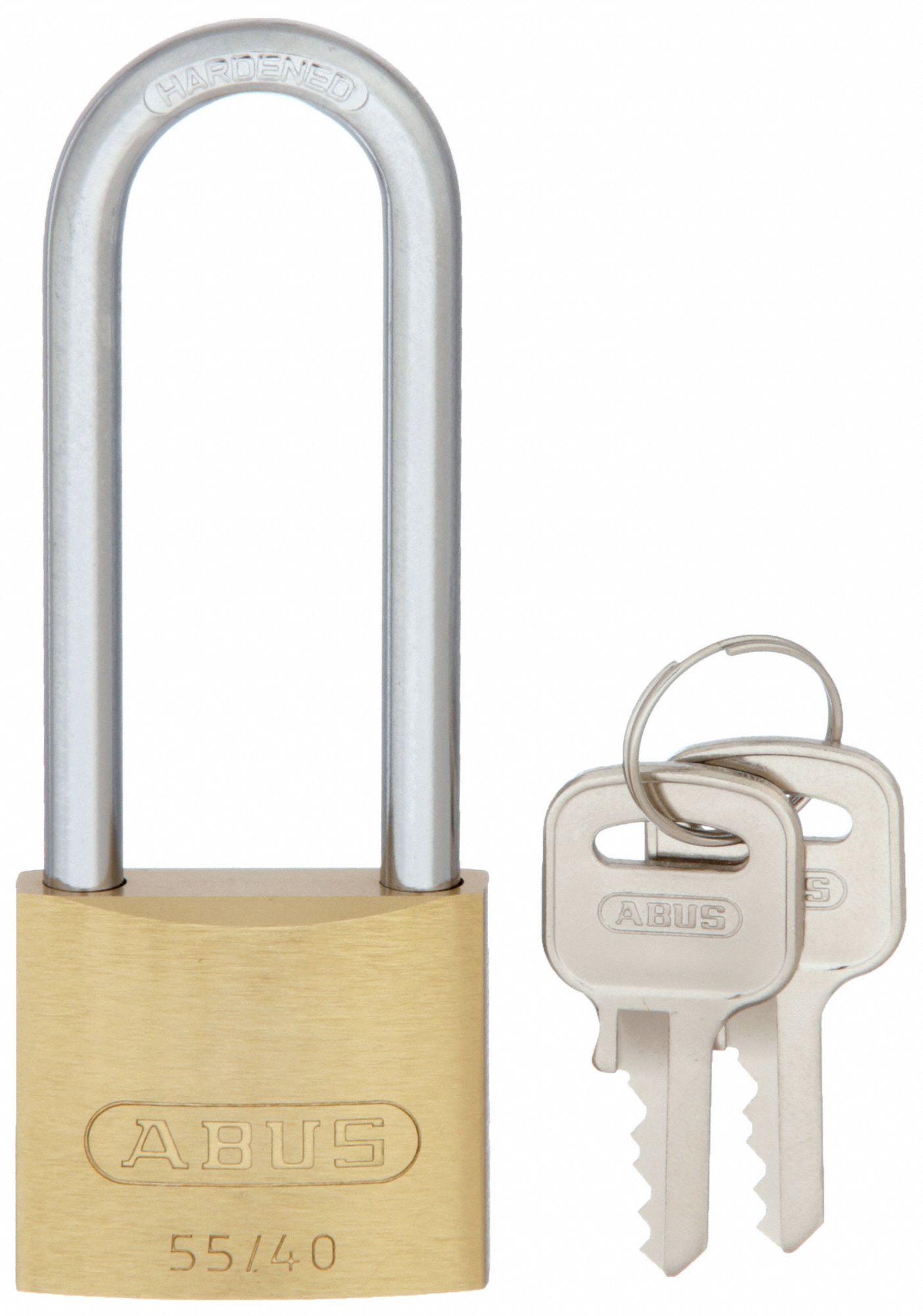 2 31/64 in Vertical Shackle Clearance, 53/64 in Horizontal Shackle  Clearance, Padlock - 14J891