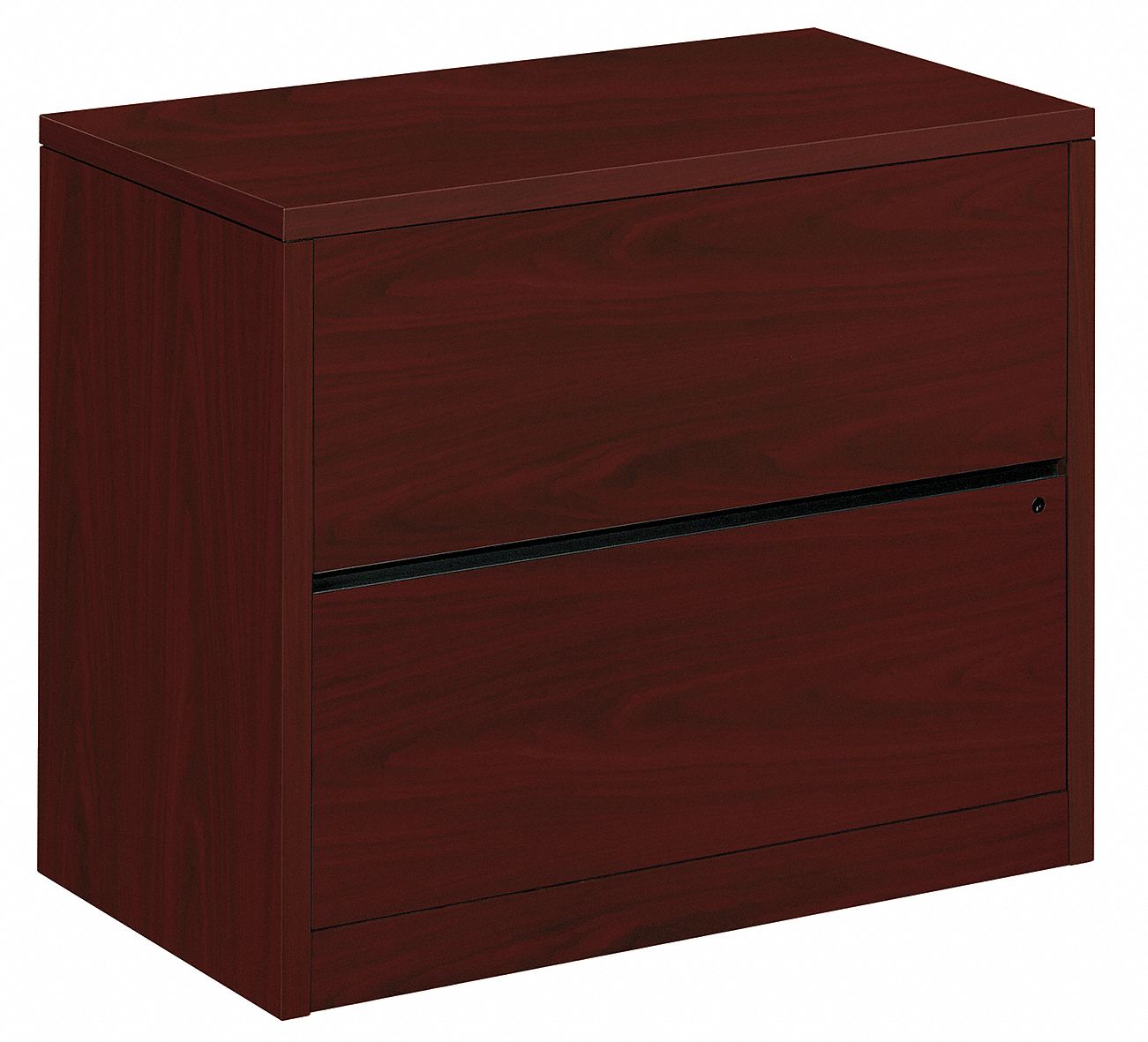 36 in, 20 in, 29 1/2 in, File Cabinet, Mahogany - Grainger