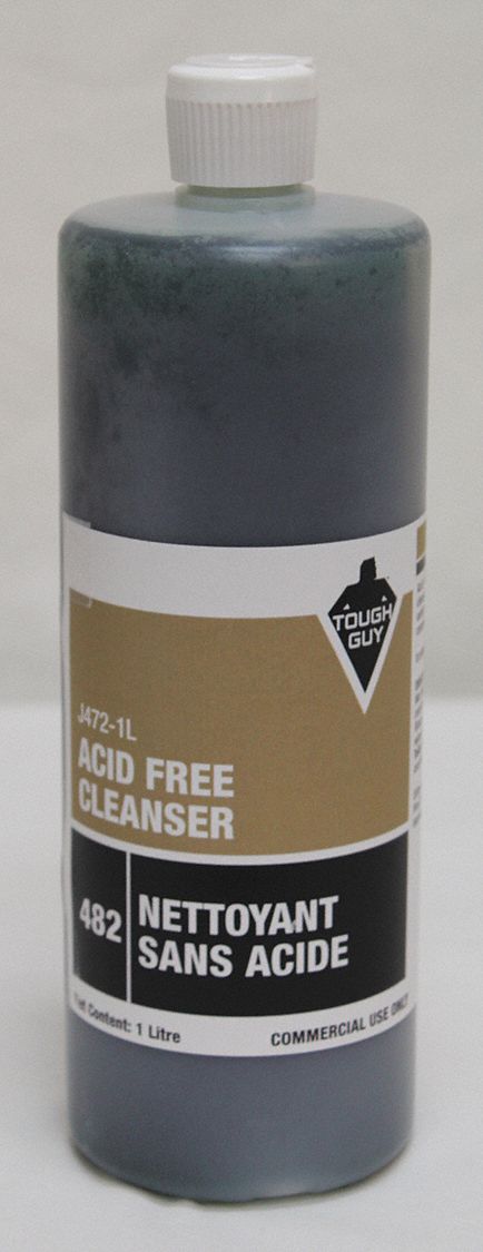ACID-FREE CLEANSER, LIQUID, NO AMMONIA/HARSH ABRASIVES, FLASH POINT 59 ° C, PINE SCENT, GRN, 1 L