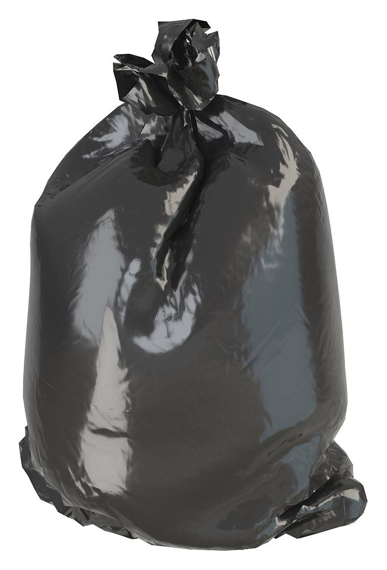 Glad 40-Count 30 Gallon Black Trash Quick-Tie Trash Bags - 60035