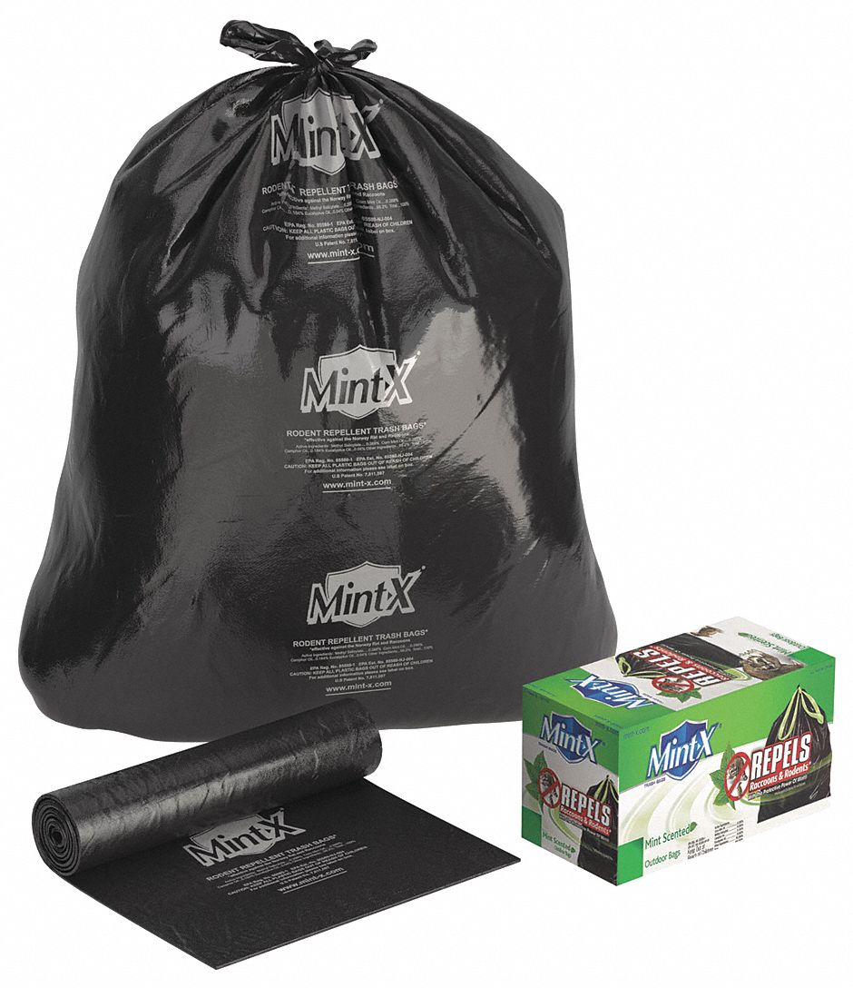 Pest- & Rodent-Repellent Trash Bags