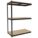 SHELVING RIVETWELL W/PART BRD DECK