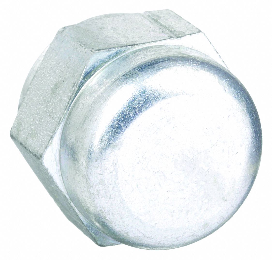 Hydraulic Hose Cap: Steel, 1/4 in Fitting Size, Female, 5, 000 psi Max. Working Pressure @ 70 F, JIC