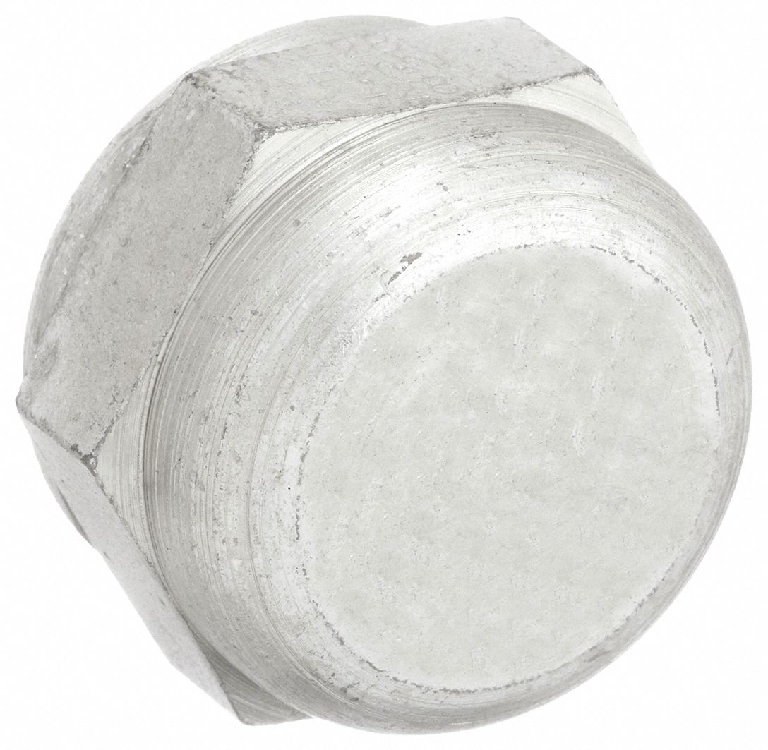 Hydraulic Hose Cap: Steel, 1 1/4 in Fitting Size, Female, 3, 500 psi Max. Working Pressure @ 70 F