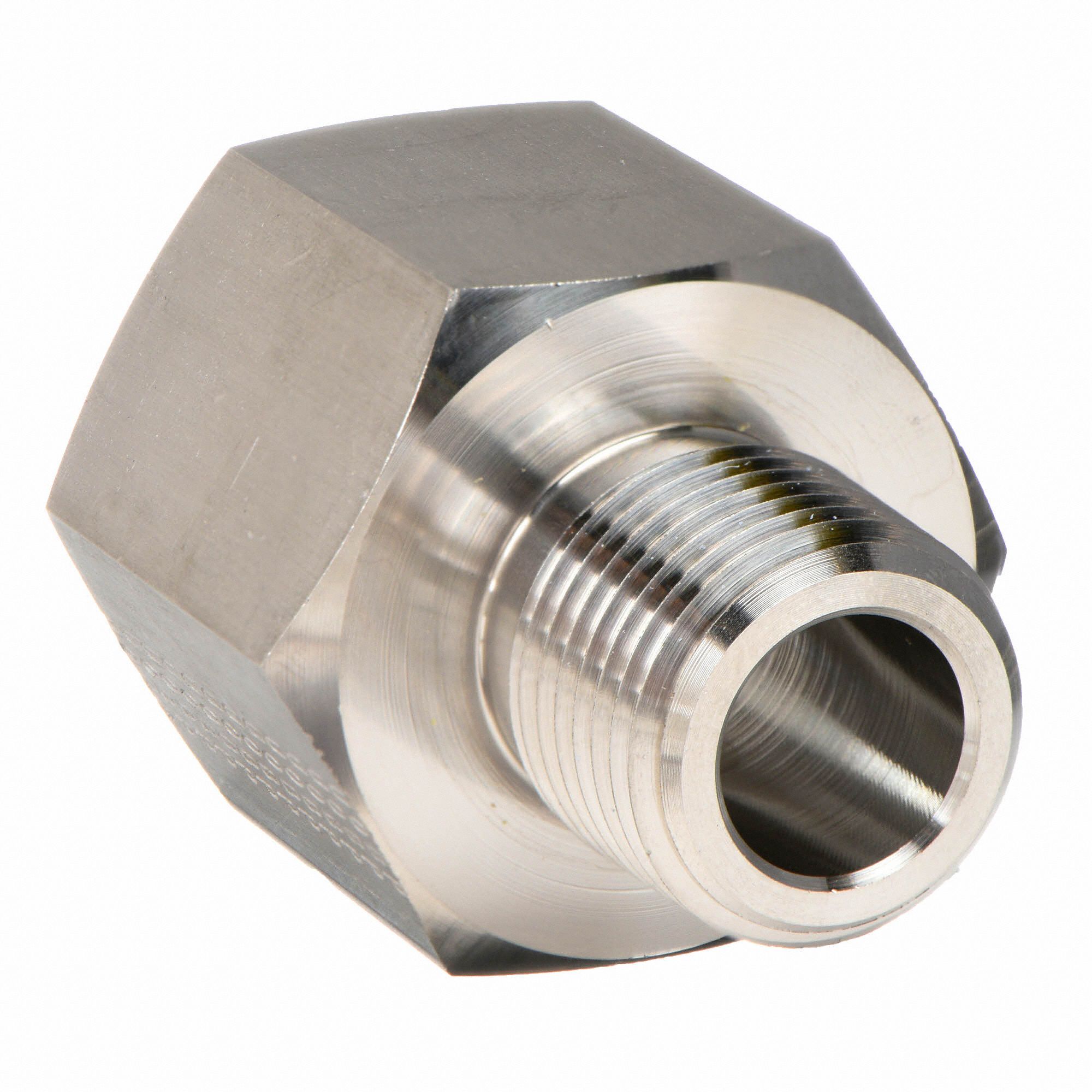 Parker Reducing Adapter 316 Stainless Steel 14 In X 18 In Fitting Pipe Size Female Npt X 