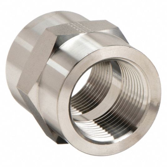 Fast Pipe Fittingscopper Hex Coupling Female Thread Pipe Fittings 1/8-3/4  Bsp For Water, Fuel & Gas