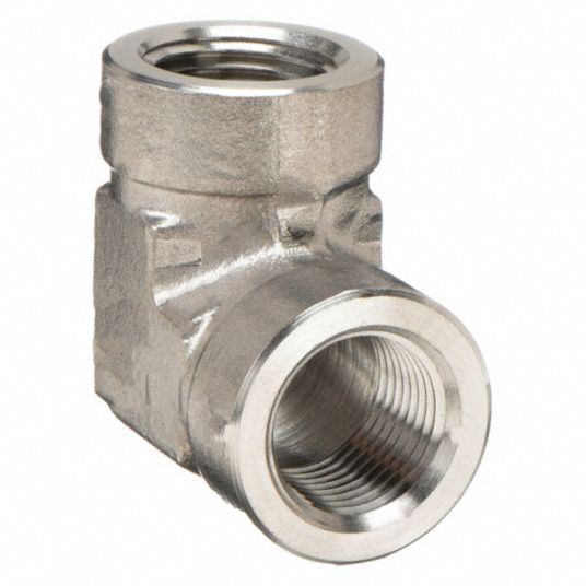 Stainless Steel 90° Elbow - 3/4 Female NPT