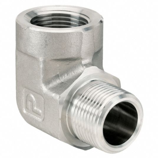 Stainless Steel 90° Elbow - 3/4 Female NPT