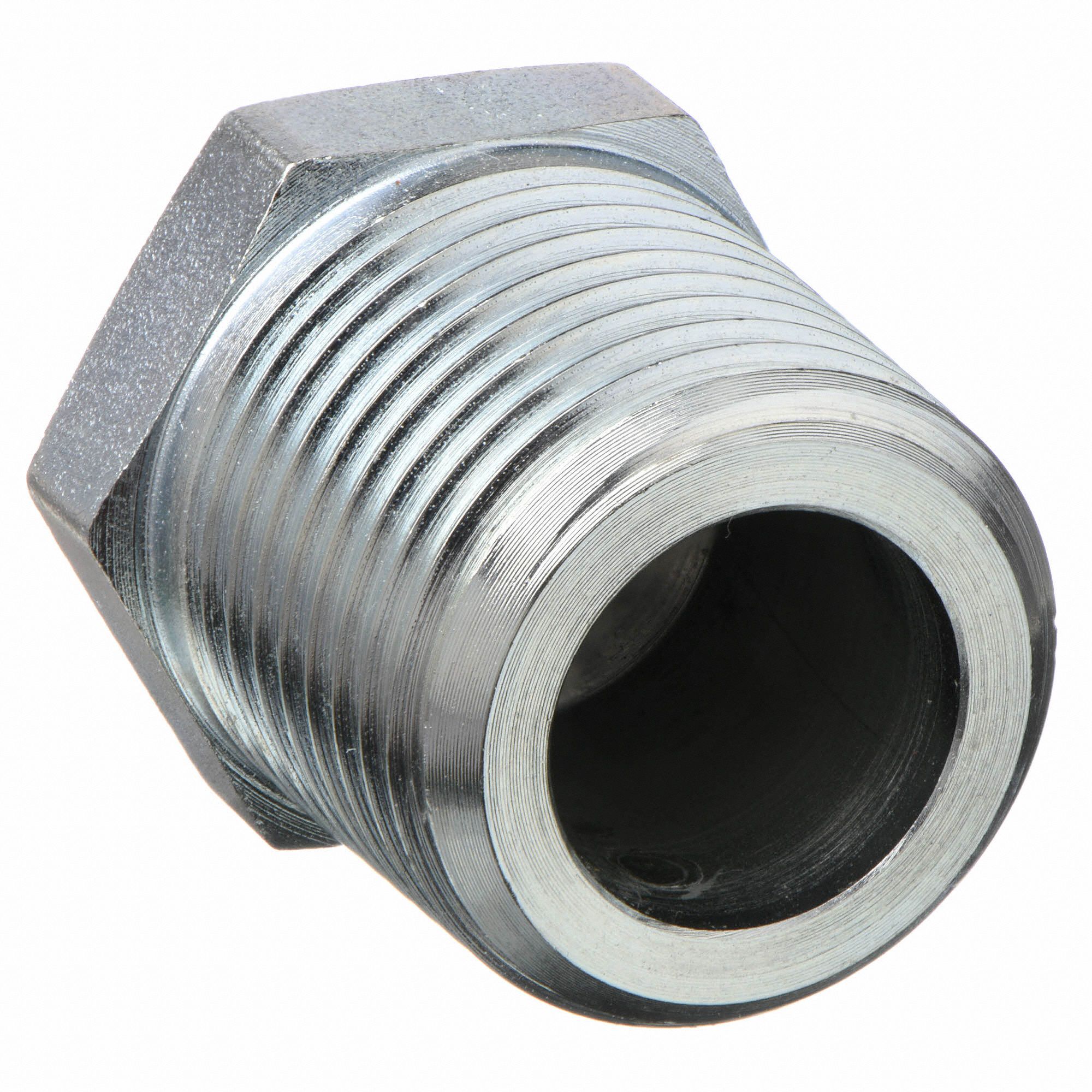 Parker 316 Stainless Steel Hex Head Plug Mnpt 12 In Pipe Size Pipe Fitting 1dgt28 Ph Ss 2259