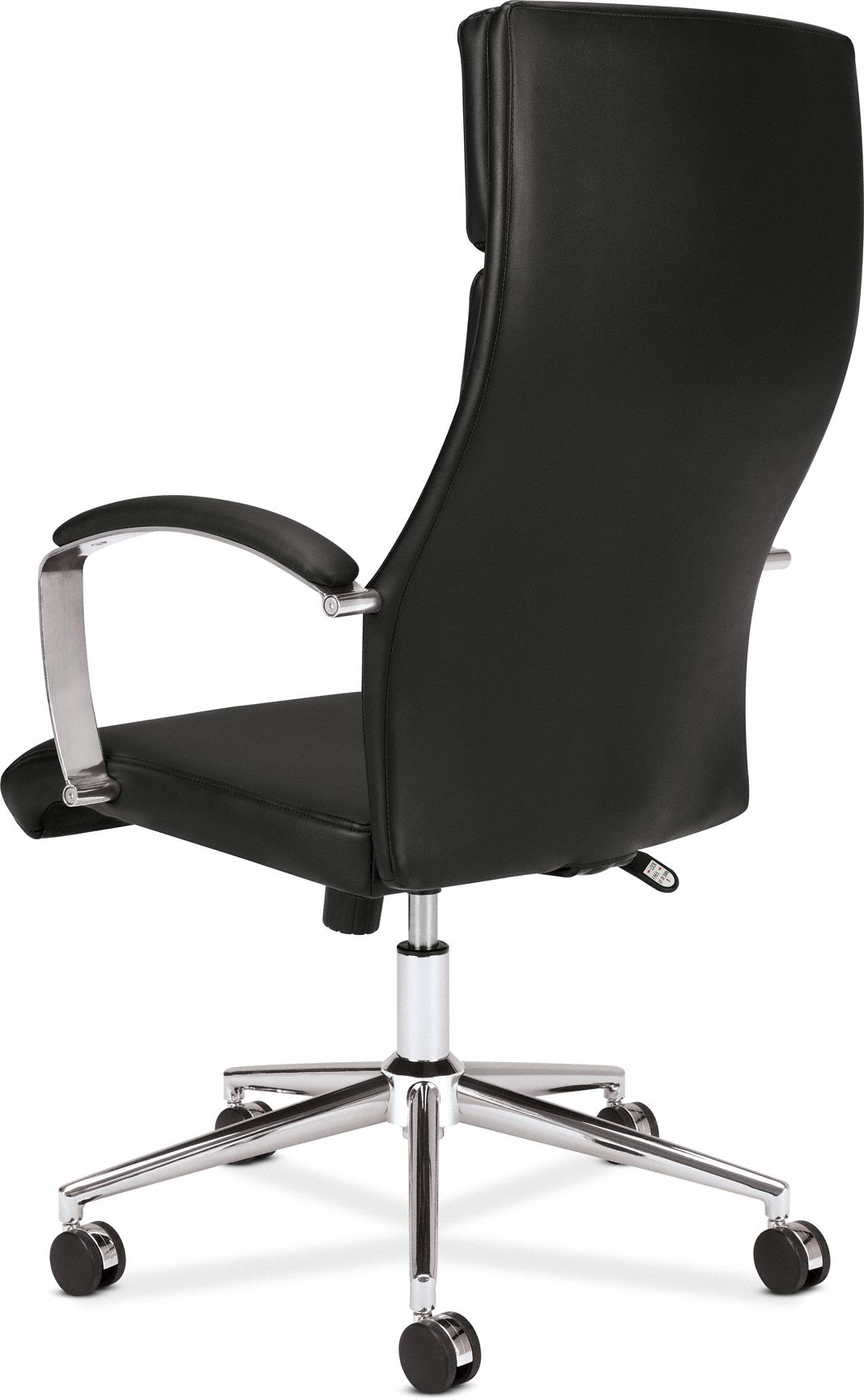 BASYX BY HON Executive Chair, Executive Chair, Black, Leather, 18 in to