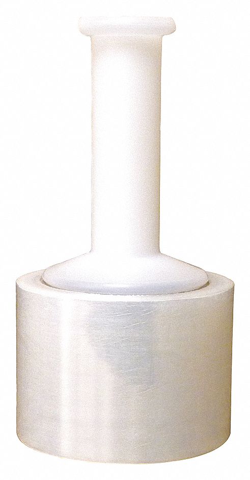 BANDING FILM, POLYETHYLENE, 3 IN WIDTH, 1,000 FT LENGTH, 75 GAUGE, CLEAR