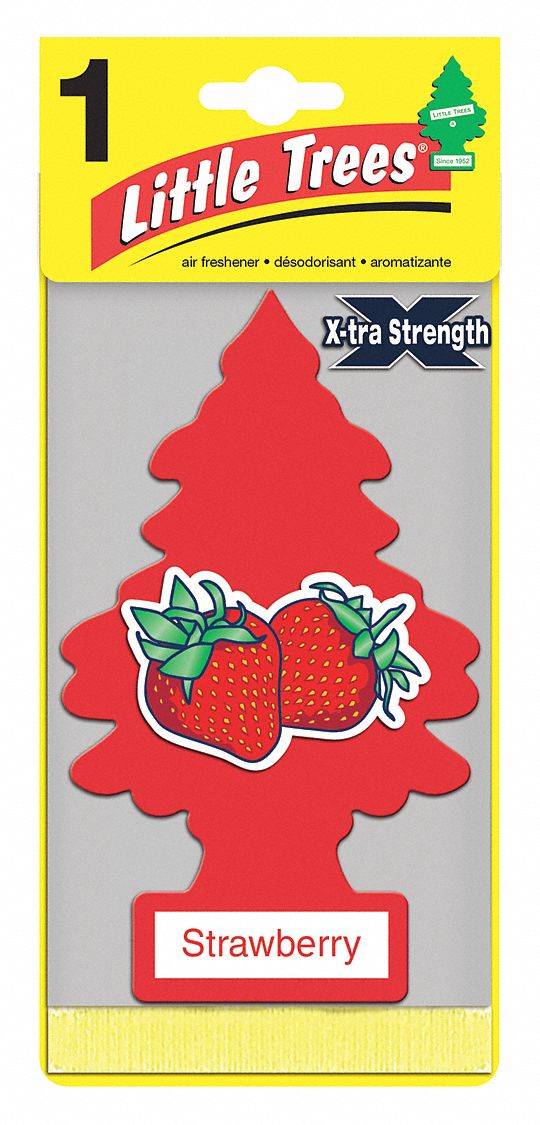 CAR FRESHENER, STRAWBERRY, EXTRA STRENGTH