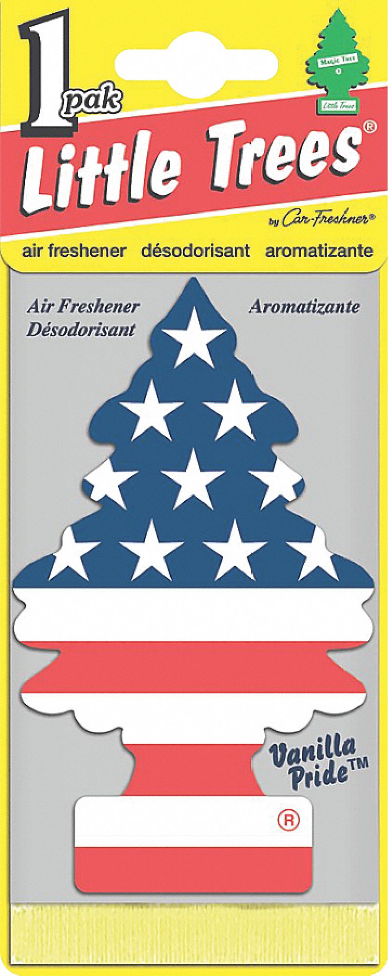 CAR FRESHENER, VANILLA PRIDE
