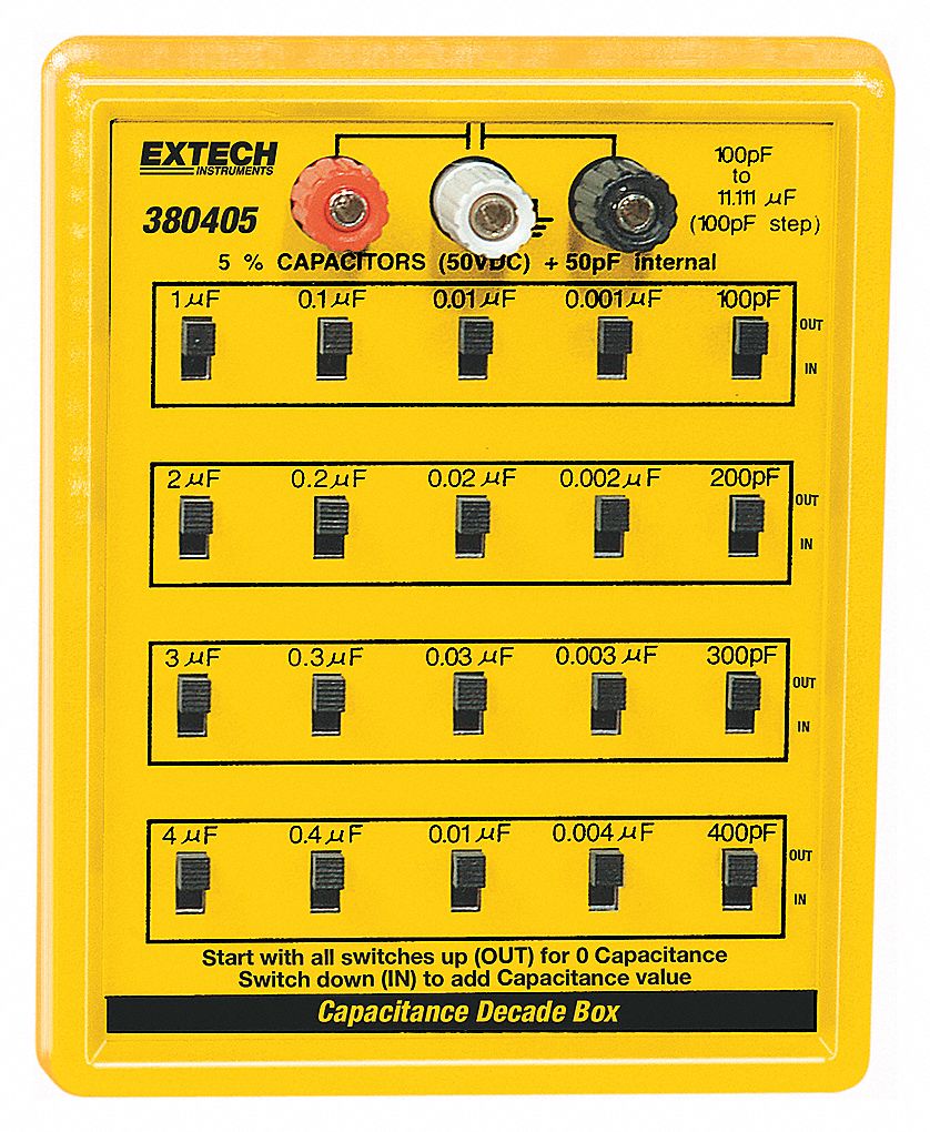 CAPACITANCE DECADE BOX