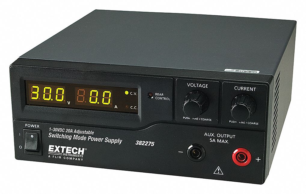 EXTECH 600W SWITCHING MODE DC POWER SUPPLY - Bench Single Output DC ...