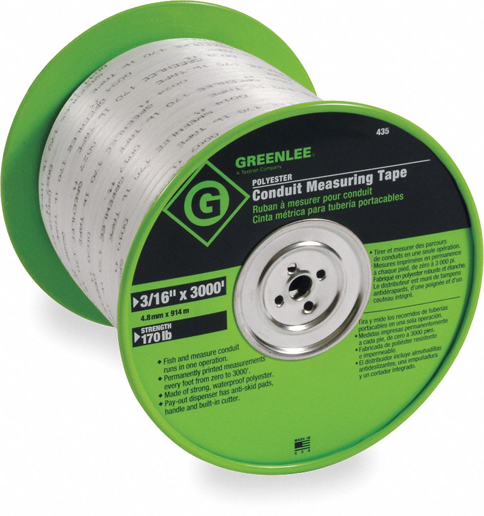 TAPE MEASURE CONDUIT 3/16X3000FT