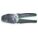 RATCHET CRIMPER, FOR NON-INSULATED TERMINALS AND SPLICES, 9 IN OVERALL L, MANUAL, DIE
