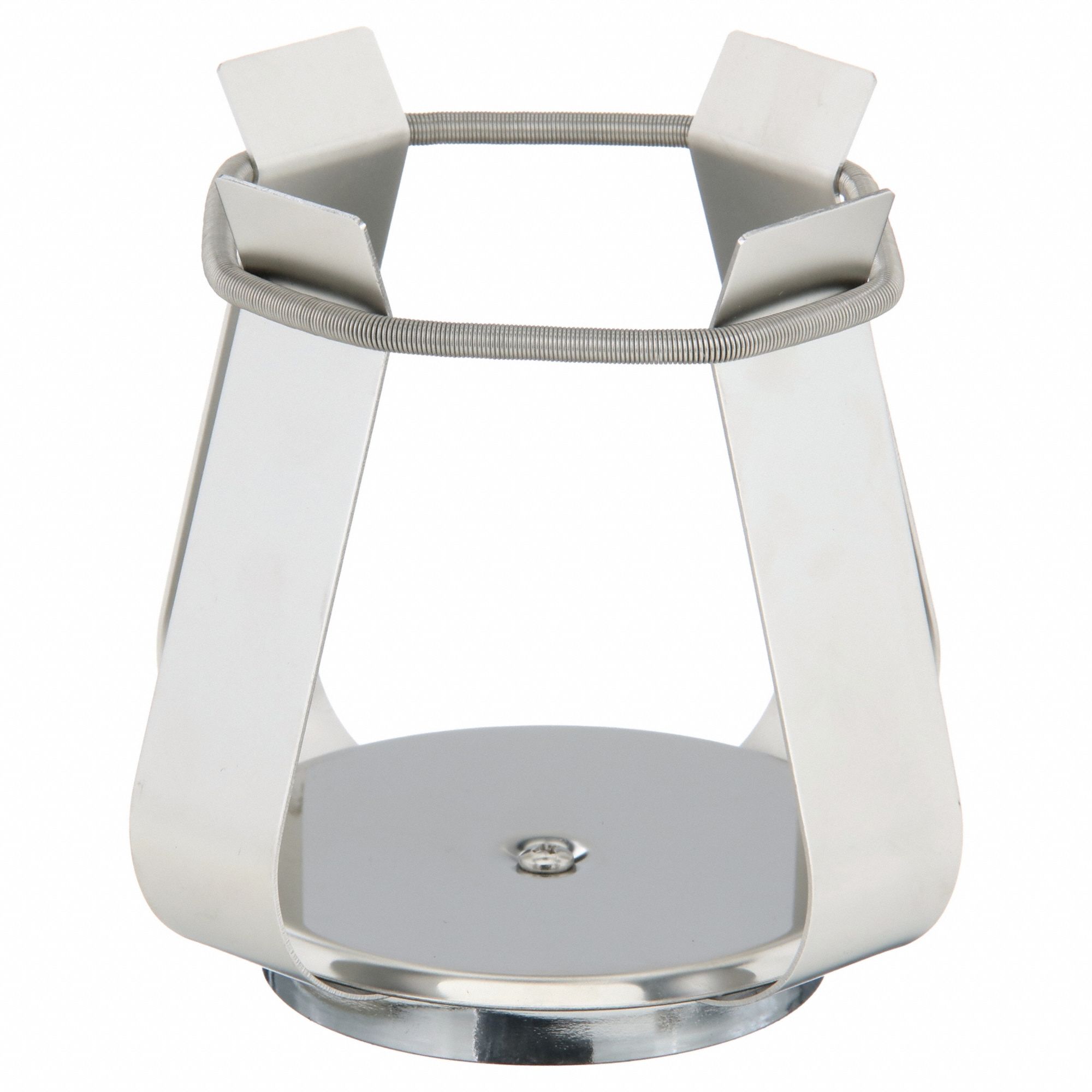 Shaker Accessory: 5 in Overall Lg, Magnetic Clamp, Stainless Steel, 1 L