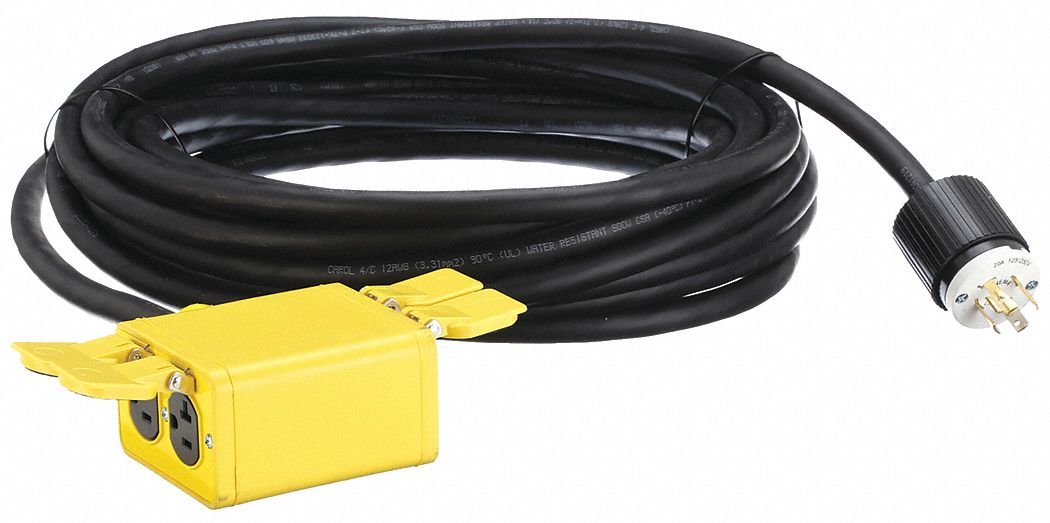 Extension Cords with Single Outlet Box