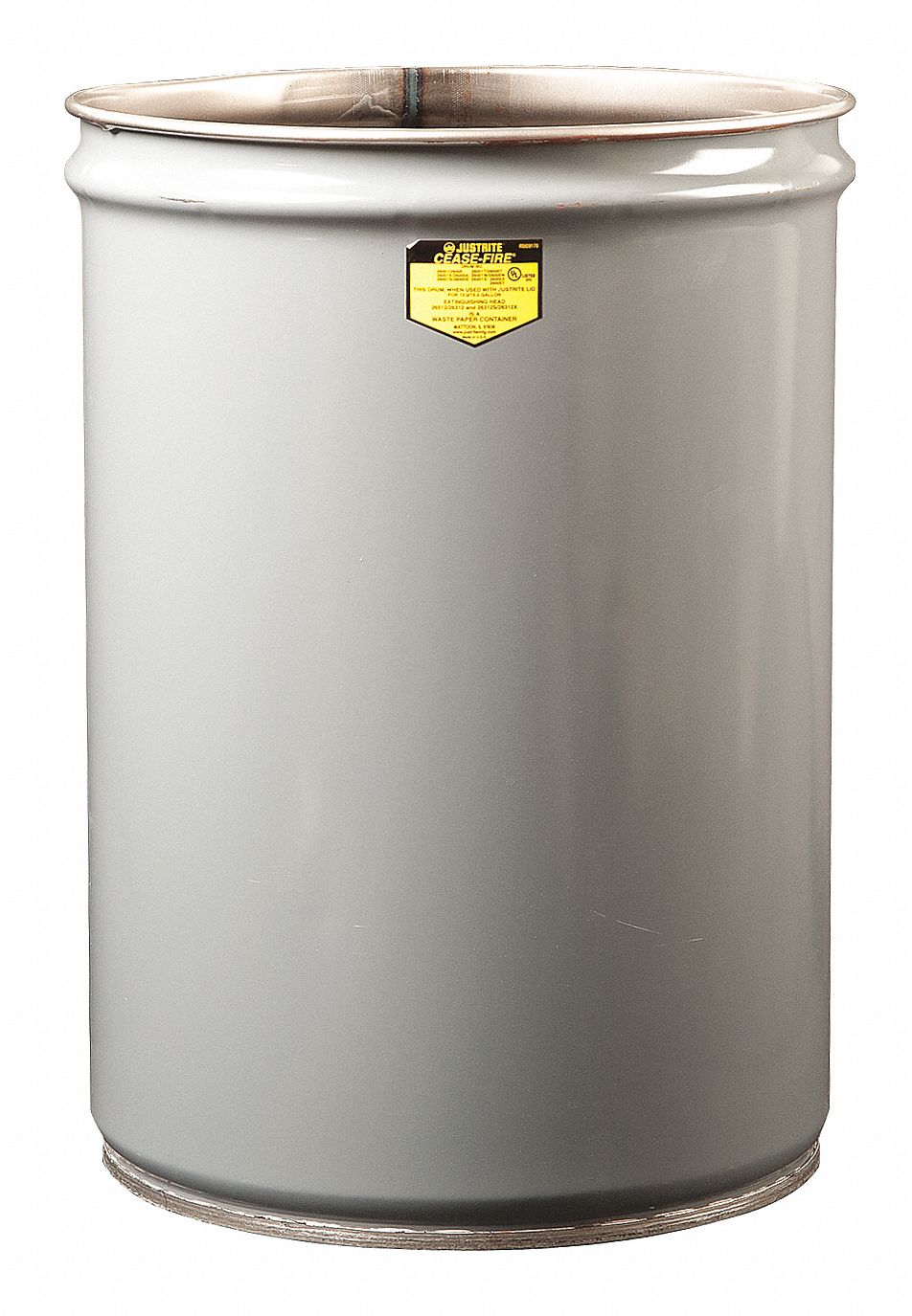 OPEN-HEAD DRUM,12 GAL CAP,14 1/2 IN H