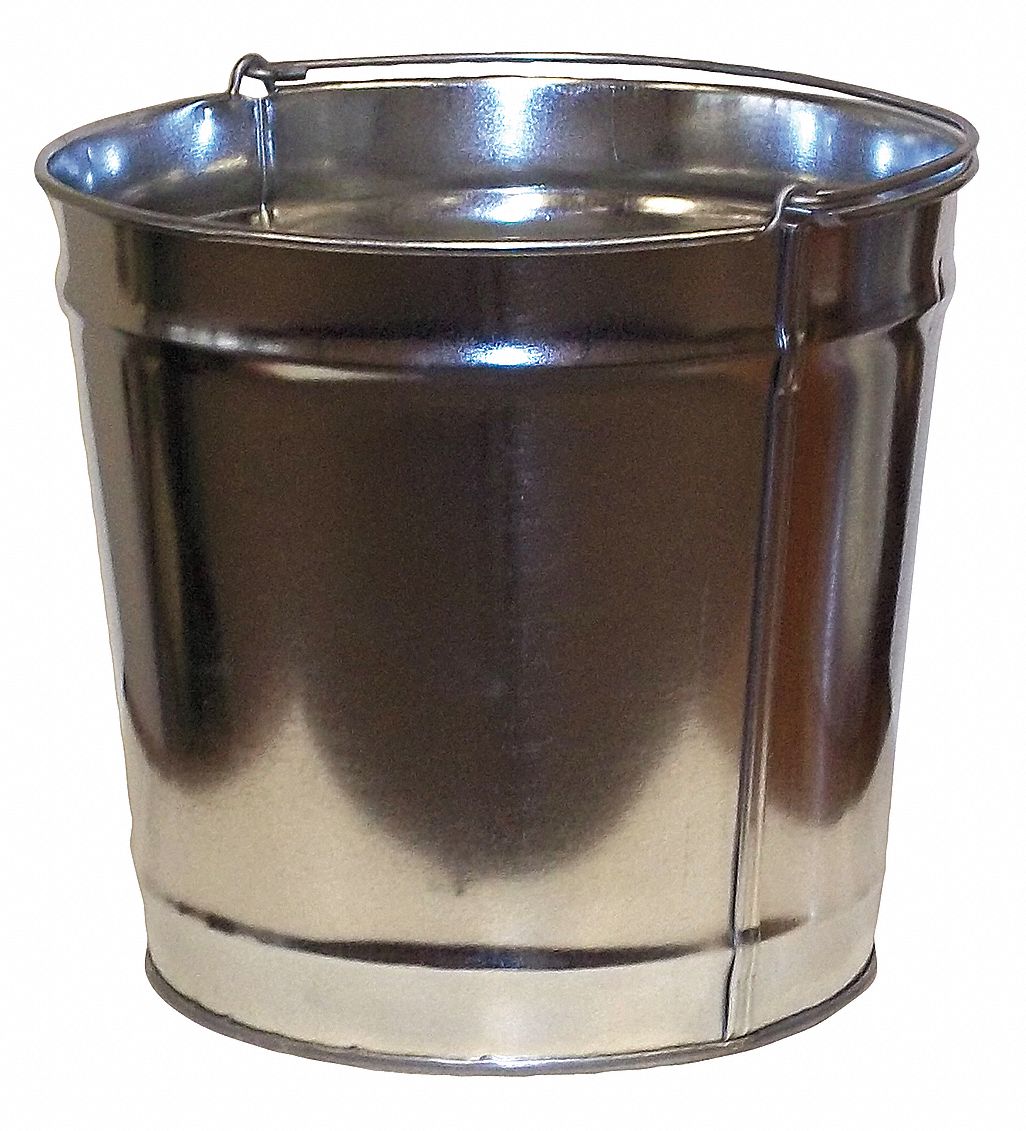 CIGARETTE RECEPTACLE,4 GAL.,SILVER