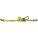 TIE DOWN STRAP, RATCHET, SNAP-HOOK, GEN PURPOSE, 2 IN W, 3,300 LB WLL, YELLOW, 27 FT L