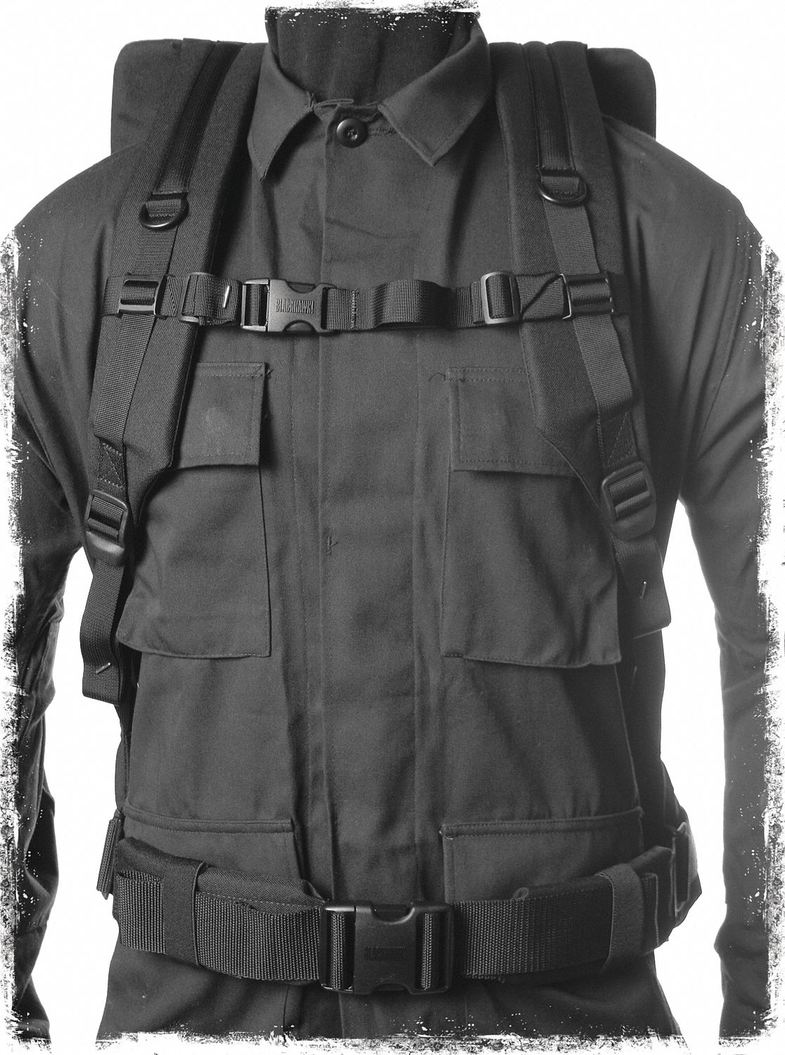 BLACKHAWK Backpack Kit: Black, 1000 Denier NyTaneon Nylon and Padded ...