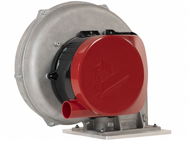 Brushless Blower: 1 Blower Stages, 240V AC, 6 in Discharge Tube Dia, 1, 650 cfm, 14 in
