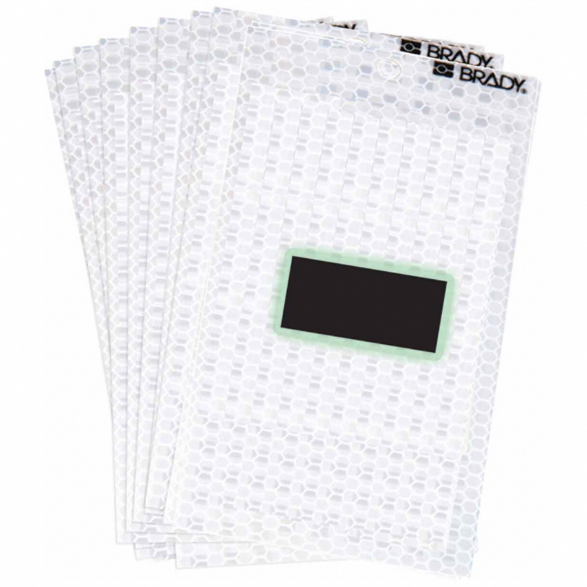 Punctuation Label: 2 in Character Ht, Indoor/Outdoor, Gothic, Black, Dash (-), Die Cut, Black, 10 PK