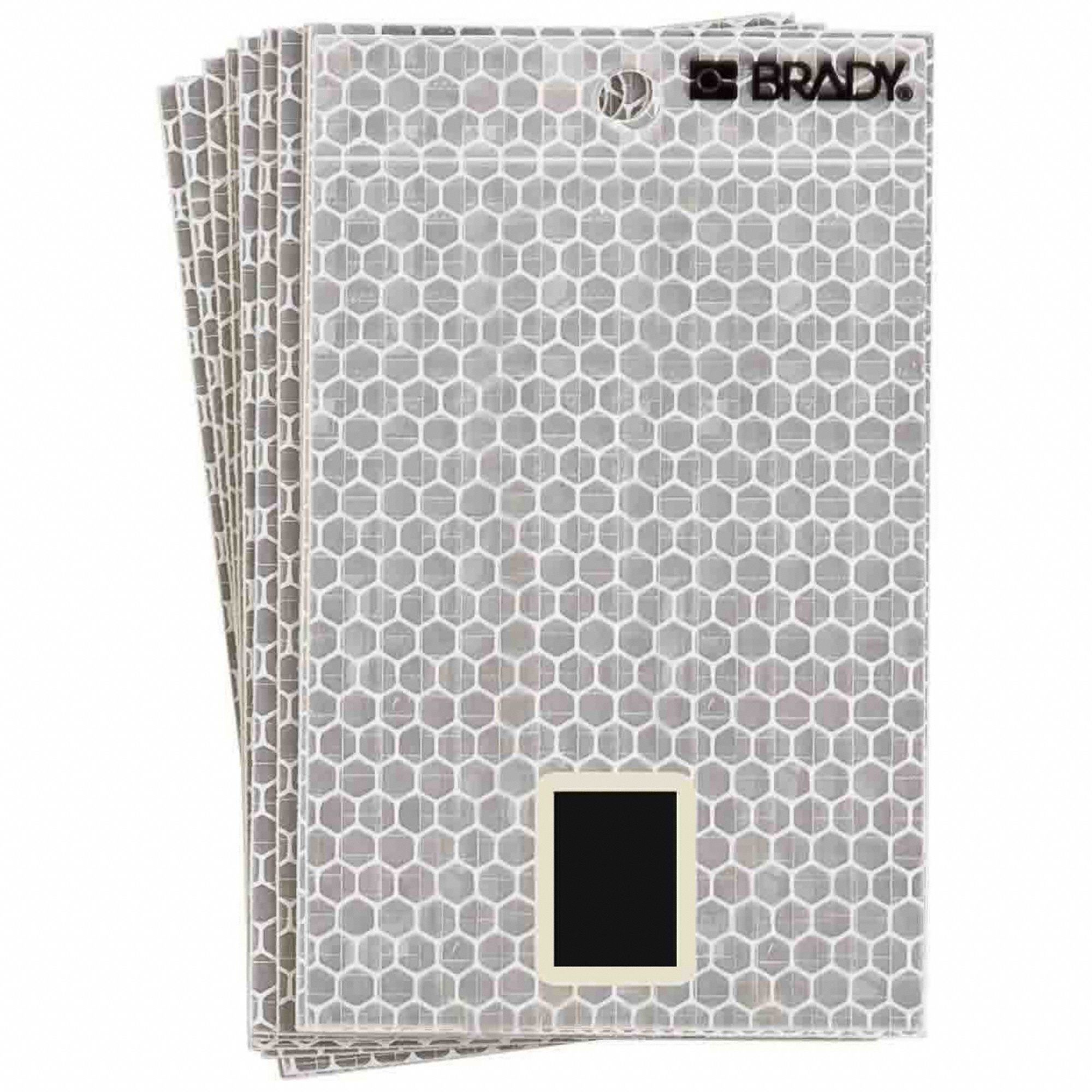 Punctuation Label: 3 in Character Ht, Indoor/Outdoor, Gothic, Black, Period (.), Die Cut, 10 PK