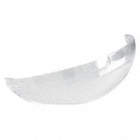 CHIN PROTECTOR, MOLDED, CLEAR, PC, 8 X 3 X 3 IN, FOR USE WITH 3M FACESHIELD/W98 HEADGEAR